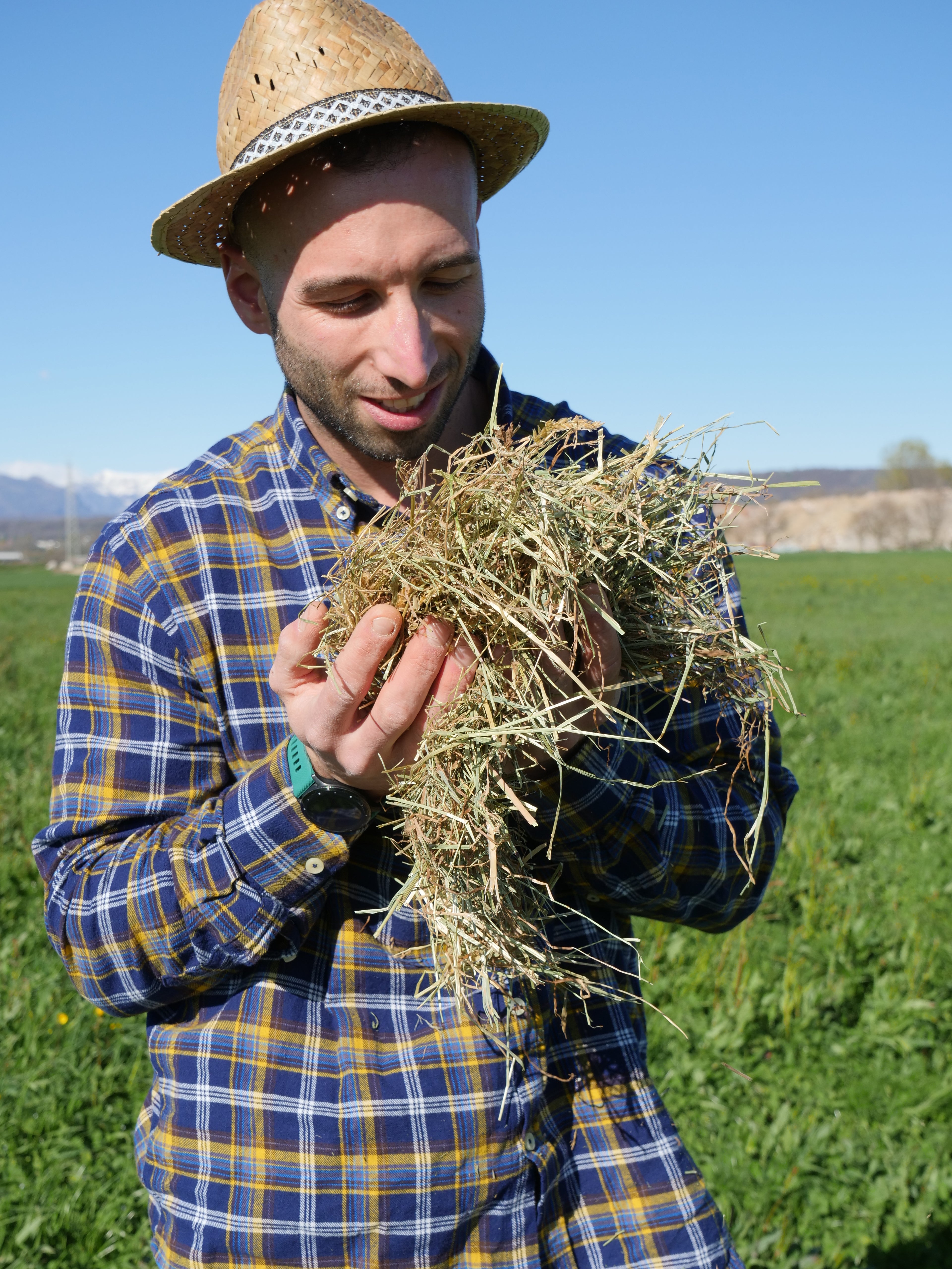 L'erba buona -3kg - Fieno naturale di Prato Canavesano per piccoli animali e caprette nane